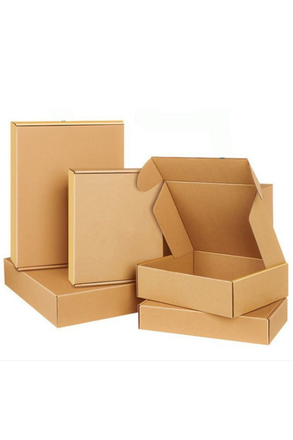 25,8x24,2x11,3 Cm E-ticaret Kargo Kutusu - 2,3 Desi-25 Adet-Kraft