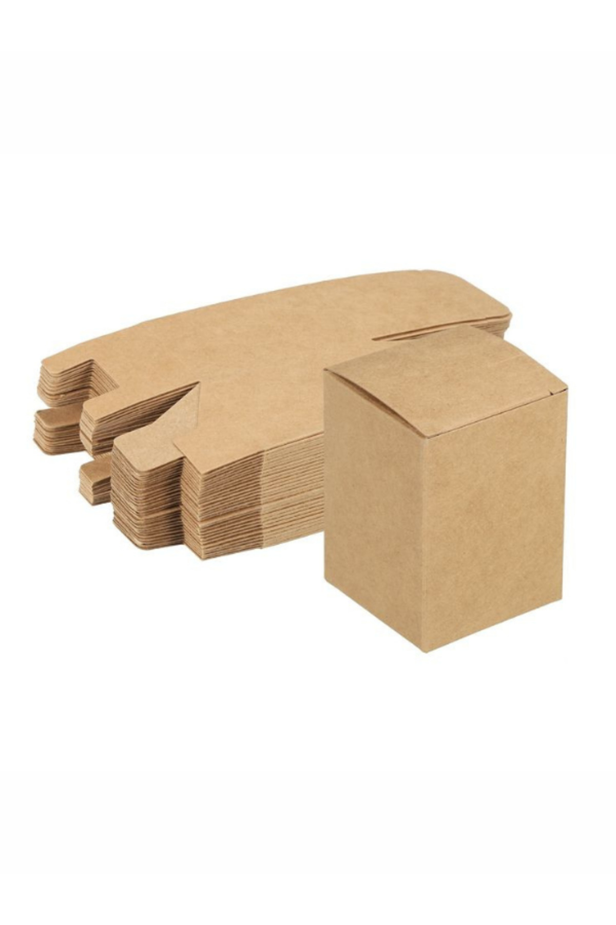 8x8x12 Cm E-ticaret Kutusu -0,2 Desi- 50 Adet-Kraft